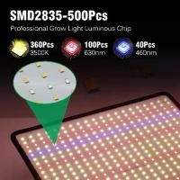 ราคา [Lighting] 40W LED Grow Light Full Spectrum Phyto Lamp for Indoor Grow Tent Plants Growth AC85-240V Universal Voltage (1735177442905916932)