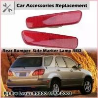 ราคา Rhyming Car Side Marker Lamp Rear Bumper Red Brake Stop Signal Light Indicator Fit For Lexus RX300 ฝ่ายขาย (1735486188566513291)