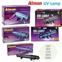 ราคา หลอดยูวี ยี่ห้อ ATMAN UV lamp รุ่น UV-5W/ UV-9W/ UV-11W/ UV-18W/ UV-36W (1735151372085200167)