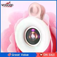ราคา WDGOOD Mobile Phone Fill Light 15x Macro Lens Small Wide Macro Ring Clip Light Phone Selfie Lamp for Android stream Remote Working Makeup (1735330527783323342)