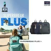 ราคา COD JanSport รุ่น SUPERBREAK PLUS - มีช่องใส่ Laptop 15 นิ้ว และช่องใส่ขวดน้ำ กระเป๋าสะพาย JanSport Backpack กระเป๋าJansport กระเป๋าเป้TikTok (1735203208636433771)