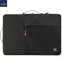 ราคา WIWU Laptop for 2024 Macbook Air 15.3 inch/14.2 inch MacBook Pro M4 Double layer Laptop Sleeve for 2022 Macbook Pro/Air 13 M2 M3 M4 Waterproof Notebook Sleeve Bag(Black) (1734906354315855131)
