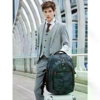 ราคา Swiss กระเป๋าเป้สะพายหลัง Swiss Army Knife Backpack Men’s Large-Capacity Middle School Book Bag Swiss Army Knife Men’s Laptop Business Travel Backpack (1734847686033049124)