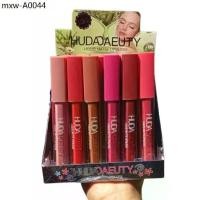 ราคา Huda Matte Lipstick ลิปสติกเนื้อแมทแท่งยาวแบบยกถาด24แท่งคละสี (1735460454239012584)