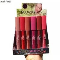 ราคา Huda Matte Lipstick ลิปสติกเนื้อแมทแท่งยาวแบบยกถาด24แท่งคละสี (1735433673819980929)