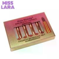 ราคา COD. Kiss Beauty Colors Mousse Matte Lipstick Set, a Set of Mousse Matte Lipstick, Smooth, Soft, Light and fortable on the Lips (5 Shades) (1734893364449805385)