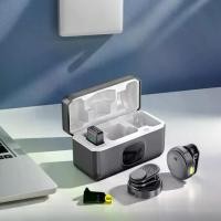 ราคา Magnetic Lapel Microphone with LED Power Display Mini Lapel Wireless Microphone Mini Clip On Microphone for iPhone Android (1735103347121030186)