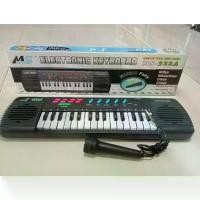 ราคา Children's Toys, Children's Toy Keyboard with Microphone, Electone, بيانو+Microphone, Karaoke, Children's Keyboard, Toy Piano (1735184873190360199)