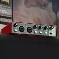 ราคา MD22 Portable Professional Sound Card with Loopback Monitor USB Audio Interface for Audio Equipment Guitar (1734812636922217601)