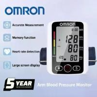 ราคา COD Omron Digital Upper Arm Blood Pressure Monitor เครื่องวัดความดันโลหิตแบบดิจิทัลชนิดรัดต้นแขน LCD Display ปุ่มเดียวเริ่มวัด (One Button Start) (1735224774775637760)