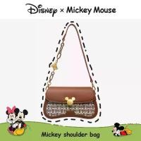 ราคา Disney กระเป๋าสะพายข้าง Mickey Mouse สำหรับผู้หญิง ดีไซน์แฟชั่น กระเป๋าสะพายข้าง/สะพายข้างกับกล่องของขวัญ [COD]รุ่นอัพเกรด (1734397592843880205)