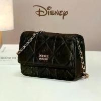 ราคา แท้ กระเป๋า Disney Mickey Mouse Classic Bag กระเป๋าสะพายข้าง อะไหล่เงิน (1735034657620330084)