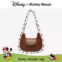 ราคา 【Disney】 Mickey Mouse กระเป๋าสะพายไหล่ New Moon ดีไซน์หรูหรา คุณภาพสูง สำหรับผู้ที่ชื่นชอบ Mickey Mouse (1733189309525821390)