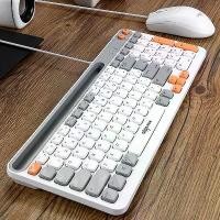 ราคา คีย์บอร์ดบลูทูธ คีย์บอร์ดเกมมิ่ง คีย์บอร์ดไร้สาย Patriot Keyboard Mouse Set เกมโน้ตบุ๊กแบบมีสายสำหรับคอมพิวเตอร์ Lenovo HP Apple DELL (1735301617458447950)