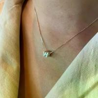ราคา สร้อยคอชื่อตัวอักษร **ต้องแจ้งชื่อในแชทหรือnote**(ฝังเพชร ไม่ฝังเพชร จี้ห้อยเพMarbella.bkk สร้อยคอเงินแท้ จี้ตัวอักษร รุ่น Alphabet Necklace (1735297499994752793)