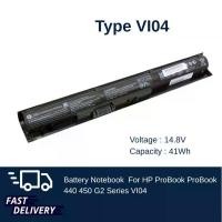ราคา (ส่งฟรี ประกัน 1 ปี) Battery Notebook แบตเตอรี่ โน๊ตบุ๊ก for HP ProBook 440 445 450 455 G2 HP Envy 14 17 VI04 พร้อมส่ง (1735371410629756496)