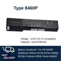 ราคา (ส่งฟรี) HP Battery Notebook แบตเตอรี่โน๊ตบุ๊ก HP 8460P EliteBook 8460w 8470p 8470w 8560p 8570p ProBook 6360b ของใหม่ (1735371100355200230)