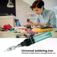 ราคา Wireless Gas Blow Torch Soldering Solder Iron Cordless Butane Tip Tool Welding Pen Burner Welding Soldering Kit (1734942407346324719)