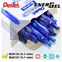 ราคา [Tiktok] [12 pcs] Pentel ENERGEL X ปากกาเจล BLN105/107 0.5mm 0.7mm เปลี่ยนไส้ได้ Pentel Gel Pen Energel X (1734413756914893827)