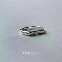 ราคา Maniyhati — Inhale Ring 03 แหวนเงินแท้ แหวนเงิน แหวนคู่ แหวนสลักชื่อ (1734513098079503790)