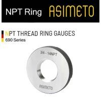 ราคา Asimeto สกรูริงเกจวัดเกลียวท่อ NPT (National Pipe Thread Taper) Thread ring gauge (1734979501514524202)
