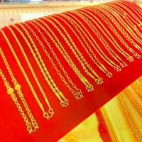ราคา FLASH SALE สร้อยคอทอง ทองคำแท้ 96.5% น้ำหนัก 1 สลึง เลือกลาย เลือกไซส์/ขนาด แจ้งแชทได้เลยจ้า (1734775603209209823)