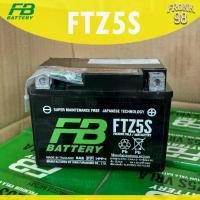 ราคา Sale ✦FB แบตเตอรี่ รุ่น FTZ5S (12V 3.5AH) แบบแห้ง (สำหรับรถจักรยานยนต์)♜ (1735161009972479402)