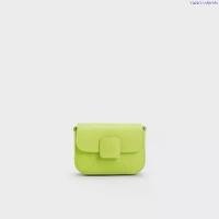 ราคา ขายดี SALE 50% Micro Koa Crossbody Bag - กระเป๋าสะพาย Crossbody ใบจิ๋ว สี Lime จาก Charles and Keith (ของแท้นำเข้าจากสิงคโปร์) (1735313428415087737)