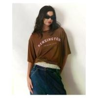 ราคา Kensington Boyfriend Tee, Oversize Exercise T-Shirt. (1734989318789367771)