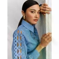 ราคา [Pomelo] เสื้อเชิ้ตดีเทลเลซอร์คัท รุ่น Barbara Laser-Cut Button Shirt / Barbara Laser-Cut Button Shirt (1731868935987760011)