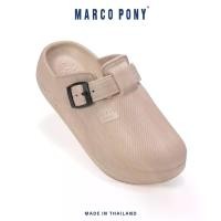 ราคา Marco Pony Women's Sandals Women's Big Toe Shoes, Thick Soles, Anti-Slip, Casual Shoes Mh9029 (1735029220886414885)