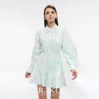 ราคา RAKU SS25 Raku Shorts กางเกงขาสั้น ปลายขาบาน PN-8250421 (1735361693476291648)