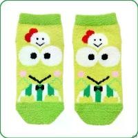 ราคา ✤socks kr KeroKero sanrio ถุงเท้านุ่มฟู ขนาด 23-25ซม. วัสดุ โพลีเอสเตอร์ 99%, โพลียูรีเทน 1% นำเข้าจากญี่ปุ่น♖COD TH (1735479666867930648)