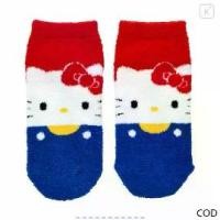 ราคา ☝socks kt HelloKitty sanrio ถุงเท้านุ่มฟู ขนาด 23-25ซม. วัสดุ โพลีเอสเตอร์ 99%, โพลียูรีเทน 1% นำเข้าจากญี่ปุ่น✭COD TH (1735484294073255664)