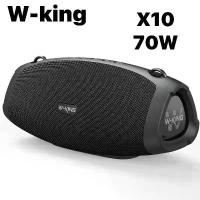 ราคา W-king X10 ลำโพงบลูทูธ รุ่นใหม่ล่าสุด กำลังขับ 70W เบสแน่น กันน้ำ iPX6 Bluetooth Speaker Wking (1735357304778819393)