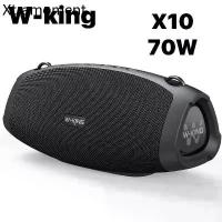 ราคา W-king X10 ลำโพงบลูทูธ รุ่นใหม่ล่าสุด กำลังขับ 70W เบสแน่น กันน้ำ iPX6 Bluetooth Speaker Wking (1734863067712161630)