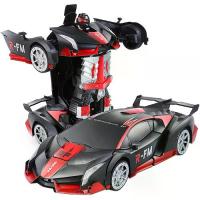 ราคา JF toy 2 in 1 Transformationไร้สายโมเดลรถควบคุมวิทยุหุ่นยนต์แปลงร่างรถ ของเล่นหุนยนต์3ปีขึ้นไป รถบังคับเด็กคันใหญไฟ LEDรถบังคับของเล่นสำหรับเด็ก (1734805607917782110)