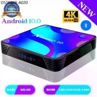 ราคา X88 Pro 10 Smart TV Box Android 10 RK3318 4GB RAM 32GB Set Top Box 2.4G&5.8G Dual Wifi BT4.0 Youtube 4k Tv Box (1734493767582844711)