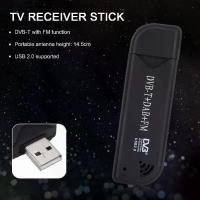 ราคา DVB-T+FM+DAB 0012 FM USB 2.0 Stick Digital TV Antenna Receiver Video Broadcasting Tuner (1734863024191407343)