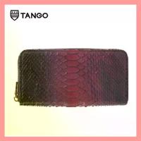 ราคา TANGO กระเป๋าตังค์แฟชั่นสตรีรุ่น DELARD-A Python Leather Wallet กระเป๋าสตางค์หนังงูแท้ทรงยาว (1735452685298206498)