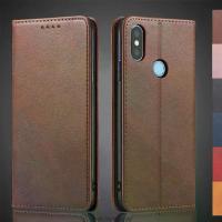 ราคา 【HOT Iphone case】 Magnetic attraction Leather Case for Xiaomi Mi A2 / Xiaomi A2 5.99" Holster Flip Cover Case Wallet Phone Bags Fundas Coque (1735074971667826379)