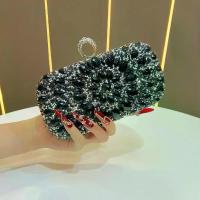 ราคา ใหม่ Diamond Dinner Bag แฟชั่น Banquet Ladies Wallet Clutch Bag Dress Bag Full Diamond กระเป๋าสะพายข้าง (1734646912325485833)