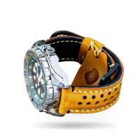 ราคา สายนาฬิกาข้อมือ, Handmade, Firmly 120, (OP) Style, Leather Watch Strap, Italian Veg Tanned (1734932991332943671)