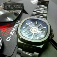 ราคา D-ZINER AUTOMATIC WATCH รุ่น DZ-9099 นาฬิกาข้อมือผู้ชาย เครื่องระบบออโตเมทริค ไขลานสุดคลาสสิค สีดำอัลลอย ของแท้ (1734793216190481469)