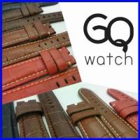 ราคา GQ watch สายนาฬิกา 22 MM สายหนัง Luxury หนังแท้ ระดับหรู ดูผู้ดี ไม่ซ้ำใคร ลายจระเข้ wristwatch strap genuine leather คําแนะนําการขายที่ร้อนแรงในเดือนนี้ (1735355423005574207)