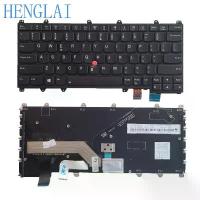 ราคา ใหม่สำหรับ Lenovo IBM ThinkPad Yoga 370 และ X380 Yoga คีย์บอร์ดแบบสหรัฐอเมริกาพร้อมไฟแบ็คไลท์ (1734828571056703284)