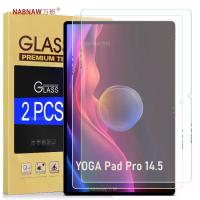 ราคา ฟิล์มกระจกนิรภัยสำหรับ iPad สำหรับ Lenovo Yoga Pad Pro 14.5 AI ฟิล์มกระจกนิรภัยสำหรับแท็บเล็ต Lenovo Pad Pro ป้องกันรอยขีดข่วน ความคมชัดสูง แพ็ค 2 ชิ้น (1734912776893269683)