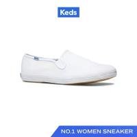 ราคา KEDS รองเท้าผ้าใบ แบบสวม รุ่น CHAMPION CORE S/O สีขาว ( WF23240 ) กระเป๋า เป้ ใบ ใหญ่ (1734517736200963615)