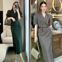 ราคา CHARISSA KLOSET ชุดเซ็ทเสื้อ+กระโปรง งานจริงสวย ผ้าดีมาก รหัส 50020 (1735394127623784070)