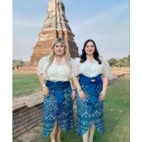 ราคา ชุดผ้าไทยสาวอวบ กระโปรง ผ้าถุง ชุดออกงาน ชุดงานบุญ XL [อก54เอว46สพ56] คําแนะนําผลิตภัณฑ์ใหม่ของเดือนนี้ (1735487055963719123)